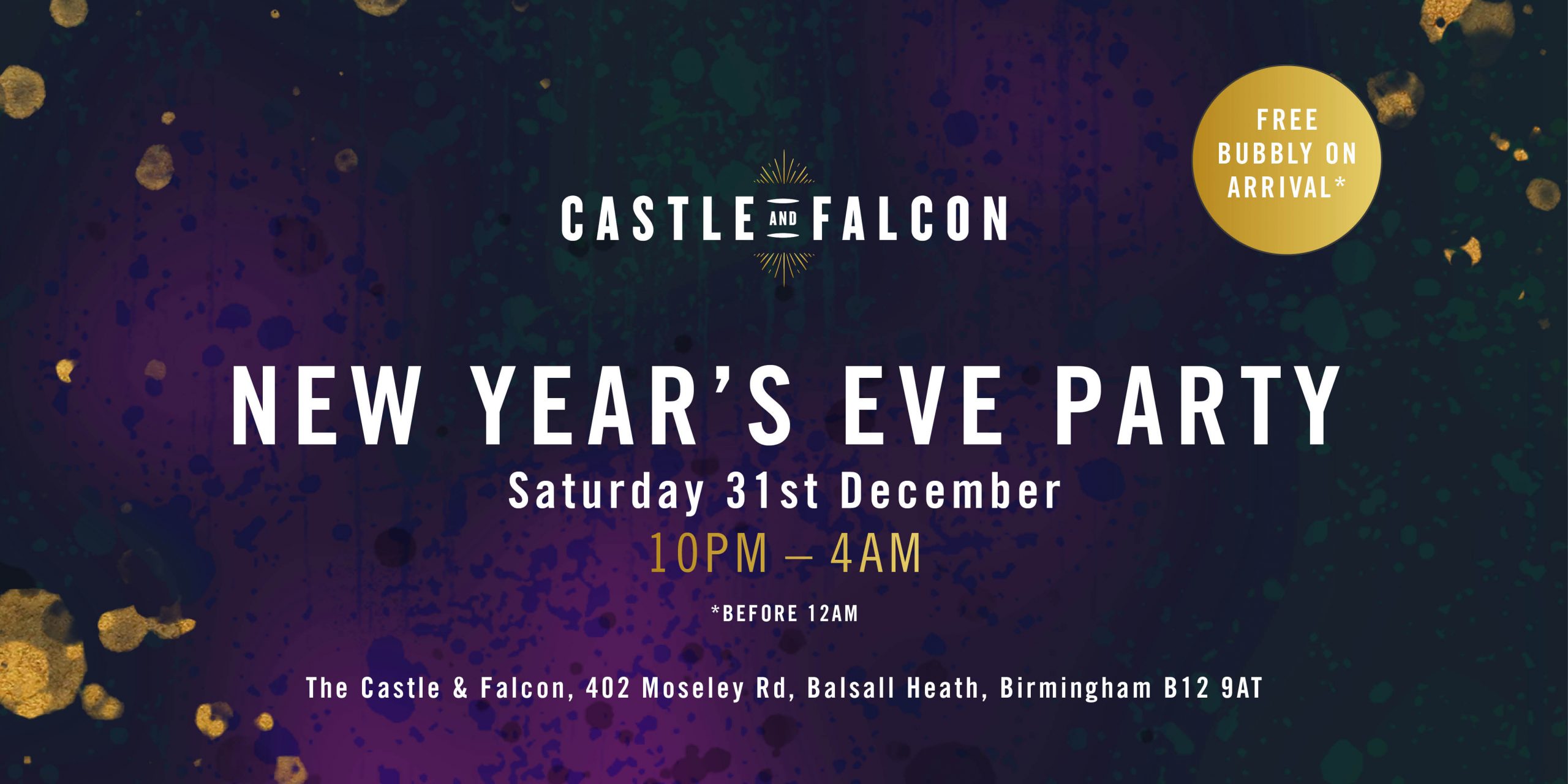 Castle & Falcon New Year's Eve Party