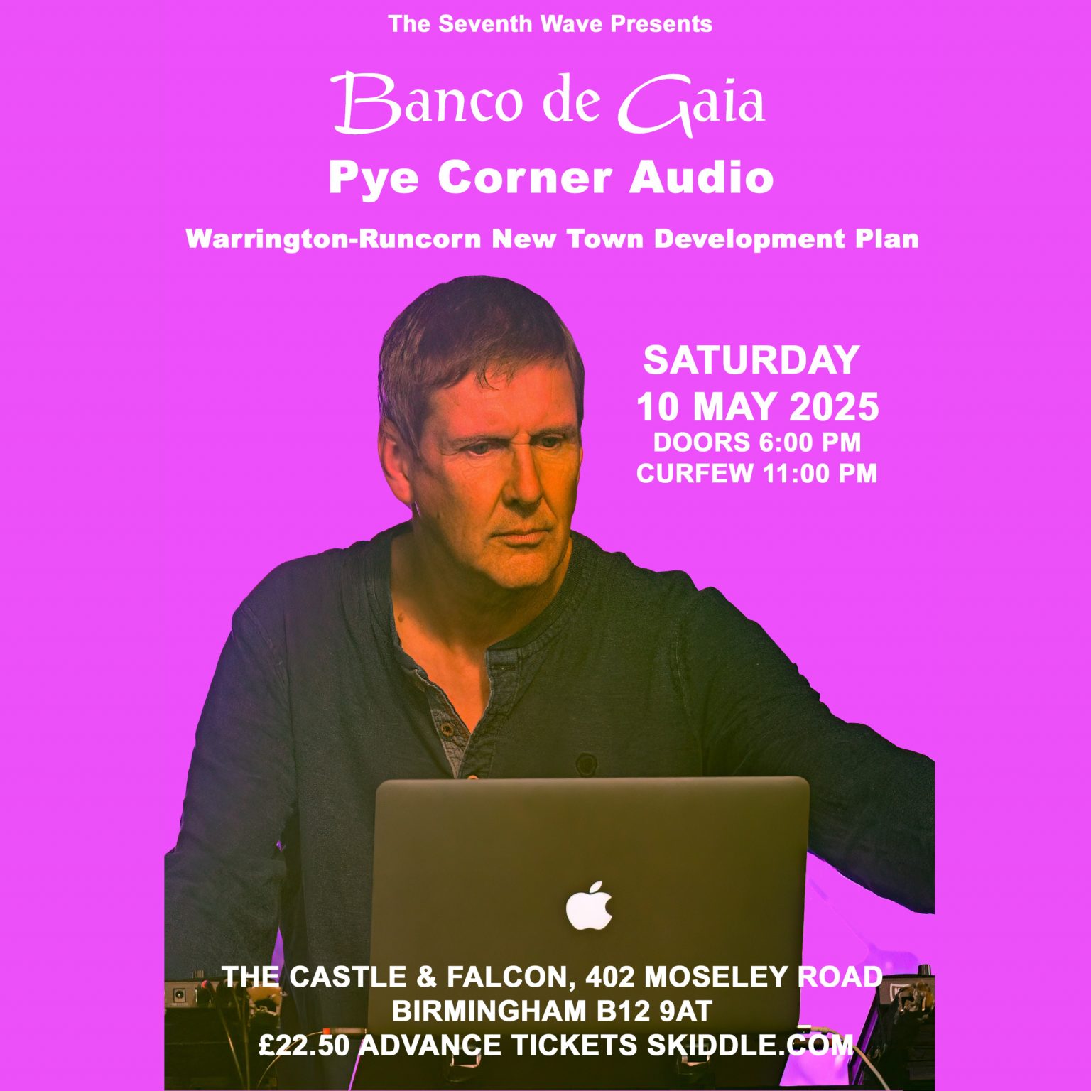 Banco De Gaia + Pye Corner Audio + Warrington-Runcorn Newtown Development Plan