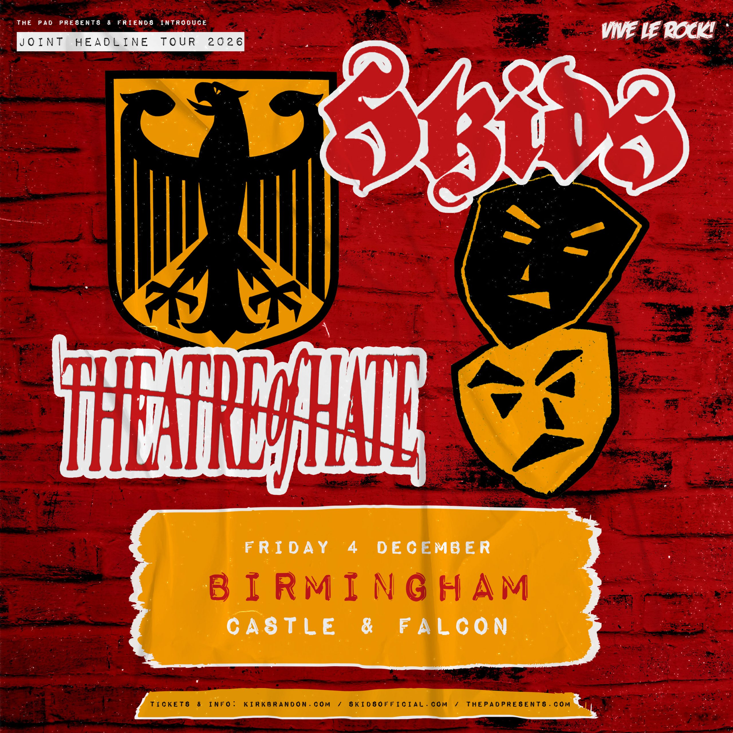 Skids / Theatre of Hate